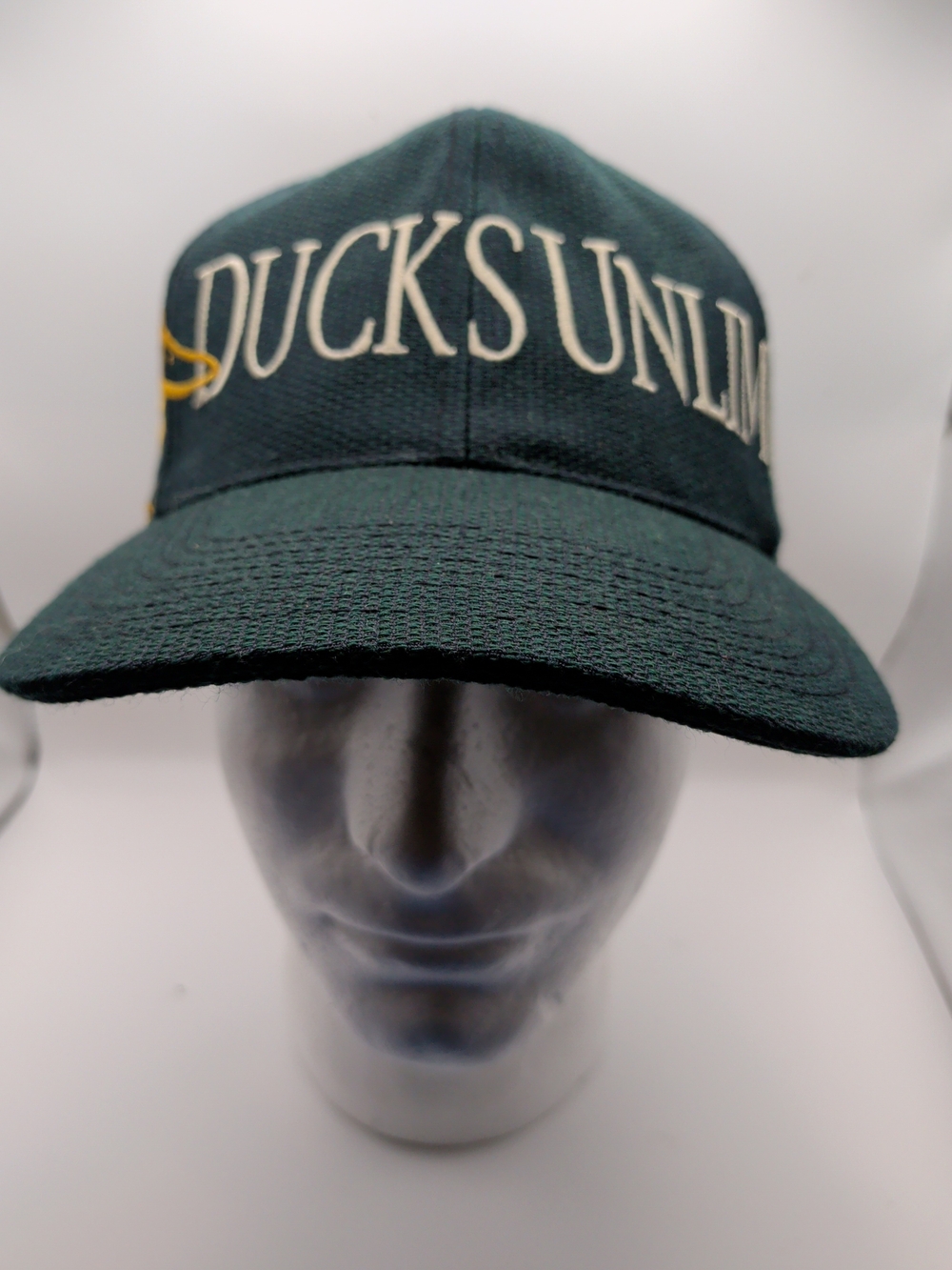 Vintage 00's Y2K Ducks Unlimited SPELLOUT Hat Cap Strapback NWT Embroidered(F)